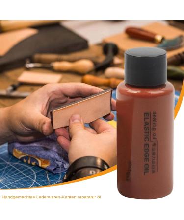  Generisch Revoloring conditioner for leather - 30 ml - Straightens edges and restores color - Quick and easy repair oil for leather - For belts bags shoes and furniture - Buy Online on GoSupps.com