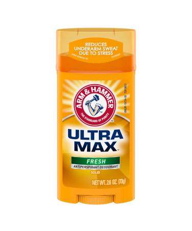ARM & HAMMER ULTRAMAX Anti-Perspirant Deodorant Invisible Solid Fresh 2.80 oz (Pack of 11)