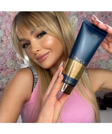 Onyx Toscana Double Tanning Lotion - Bronzer & Tan Accelerator for Indoor & Outdoor Tanning - Hydration Blend with Almond & Monoi Oil - Dark Tanning Results - Buy Online on GoSupps.com