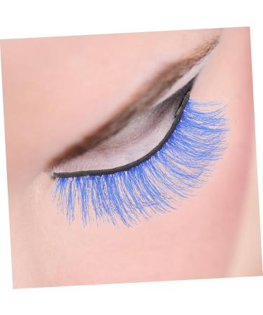 minkissy 4 Pairs Colorful 3d False Eyelashes 4 Pairs for Stage Makeup Mixed Color Soft Imitation Eyelashes (-10) 3d Fake Lashes Fake Eyelashes Colored False Eyelashes Miss Curly - Buy Online on GoSupps.com