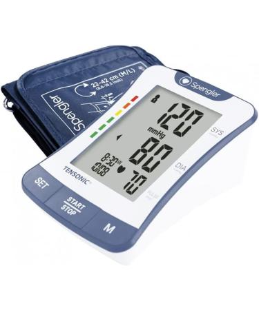 SPENGLER Tensonic Electronic Arm Blood Pressure Monitor for Automatic Blood Pressure - Accurate and Reliable - Professional a
