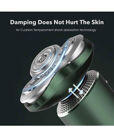 GeRRiT Electric Razor for Men - Waterproof Rotary Shaver USB Rechargeable with Precision Trimmer & Cleansing Brush - Fast Charging & LED Display - Buy Online on GoSupps.com