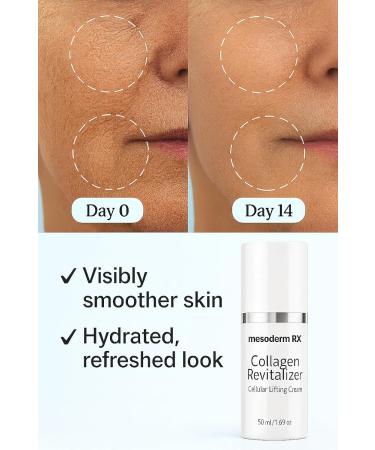 Mesoderm RX Collagen Revitalizer Nourishing Cream with Retinol Peptides & Hyaluronic Acid Lightweight Hydrating Anti ageing-Cream for Smooth Radiant Glowing Skin 1.06 oz - Buy Online on GoSupps.com