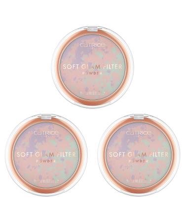 Catrice Soft Glam Filter Powder Powder No. 010 multi -colored lightening color corrigating soft -drawing natural radiant vegan without perfume without alcohol without parabens 3 -pack (3x9g) 9 g (3 Pack) 010 Beautiful you - Buy Online on GoSupps.com