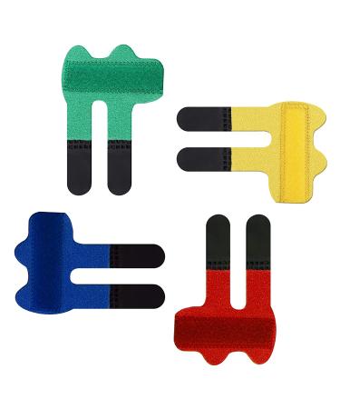 LUTER 4 Pcs Finger Splints - Finger Straightener Support Brace for Broken, Strained, Sprained Fingers - Ideal for Arthritis and Tendinitis - Buy Online on GoSupps.com