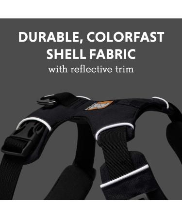 Buy Ruffwear Front Range Dog Harness XXS - Reflective Adjustable Comfortable & No Pulling - Perfect for Daily Walks - Dark Gray - Buy Online on GoSupps.com