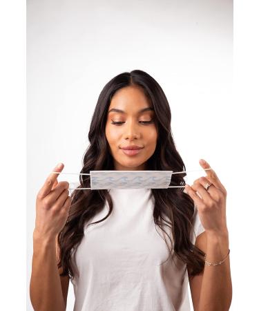 SALT AND CHECKER Breathable & Soft Disposable 4-Ply Face Masks with Adriatic Sea Salt Pack of 3 - Buy Online on GoSupps.com