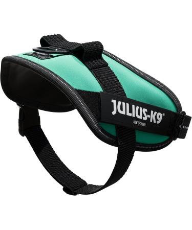 IDC Powerharness Dog Harness - S/Mini Size in Grass Green | Ideal for Small Dogs | International Shipping Available - Buy Online on GoSupps.com