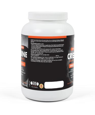 Creatine Monohydrate Powder 900g (180 Servings) | Pure Micronized Creatine Monohydrate 5g per Serving | Keto Friendly Creatine Supplement for Muscle Growth Improves Bodybuilding Performance and Increase Muscle Growth & Energy - Buy Online on GoSupps.com