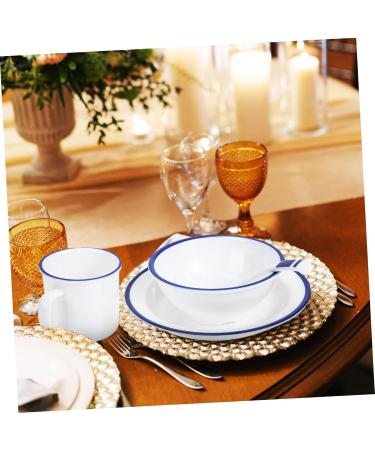 1 Set Bowls Serving Bowl Soup Rice Food Restaurant Kitchen Plate Cup Melamine Table Dinnerware and - Buy Online on GoSupps.com