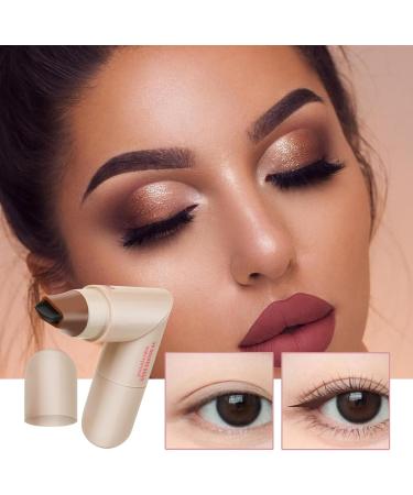 yves Makeup Eyeliner Pen 2ml Double Sided Waterproof Makeup Eyeliner Stamp Lightweight Supplies for Woman Daughter Sister Boyfriend Girlfriend Brown - Buy Online on GoSupps.com