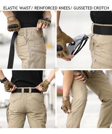 CARWORNIC Men's Tactical Pants - Waterproof Cargo Military Outdoor Pants 30W/30L in Dark Gray | Shop Now for International Shipping - Buy Online on GoSupps.com