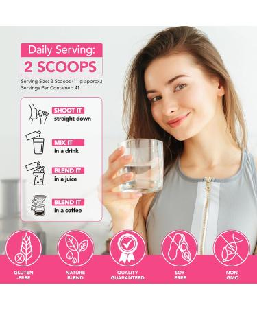 Multi Collagen Peptides Powder Types I II III V X 1 Pounds Unflavored with Biotin Hyaluronic Acid & Vitamin C Keto & Paleo Non-GMO Gluten-Free 1 Pound (Pack of 1) - Buy Online on GoSupps.com