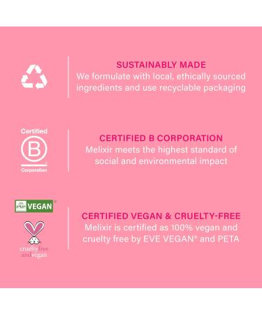 Melixir Vegan Lip Treatment Trio Sheer Tinted Lip Balm for Instant Hydration & Shine Moisturizing Lip Gloss Vegan Collagen Jojoba Oil & Rice Cruelty-Free Korean Skincare Gift Set for Women - Buy Online on GoSupps.com