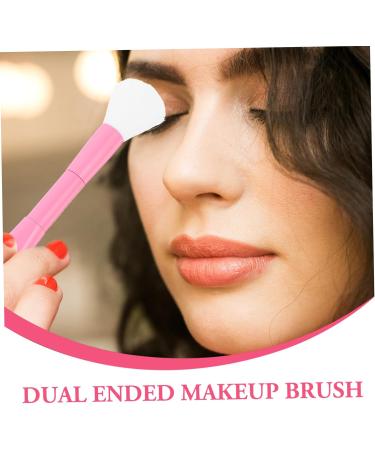 minkissy Nose Shadow Powder Brush Blush for Cheeks Cosmetic Brush Makeup Blending Brush Makeup Brush Makeup Supplies Concealer Brush Aluminum Tube Pink Miss Double Head Makeup Tools - Buy Online on GoSupps.com