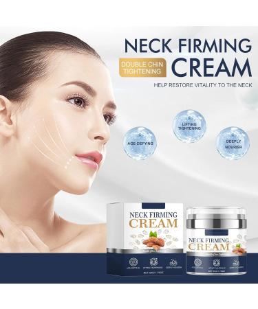 Neck Firming Cream - Tighten & Lift Wrinkles | Collagen Hyaluronic Acid Niacinamide | Even Skin Tone | 1.76 OZ - Buy Online on GoSupps.com