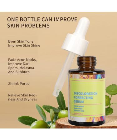 Fyearfly Dark Spots Correcting Serum 30ml Color Correcting Serum Lightening Serum Fading Spots Compensates Skin Tone Skin Care Serum for Women - Buy Online on GoSupps.com