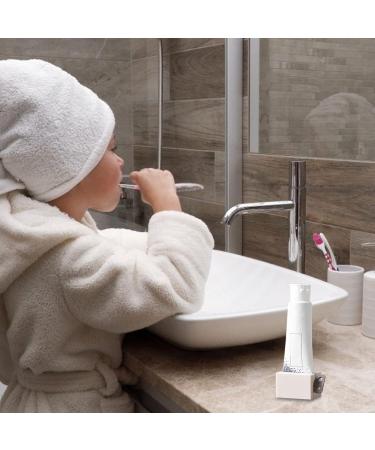 Manual Toothpaste Squeeze Artifact | Clip-On Toothpaste Squeezer | Rolling Toothpaste Squeezer Tool for The Lazy White - Buy Online on GoSupps.com