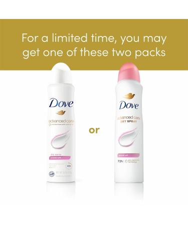 Dove Advanced Care Antiperspirant Deodorant Spray Powder Soft Pack of 12 to help skin barrier repair after shaving 72hour antiperspirant deodorant for soft underarms with boosted ceramide levels 3.8oz 3.8 Ounce (Pack of 12) Powder Soft - Buy Online on GoSupps.com