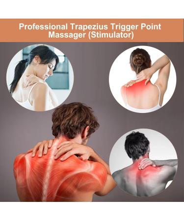Assembly Massage Ball with Suction Cup | Trigger Point Therapy Tool for Stress Relief & Muscle Relaxation | Myofascial & Deep Tissue Massage - Orange - Buy Online on GoSupps.com
