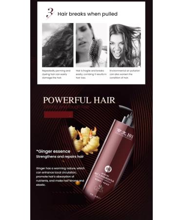Ginger Conditioner 360g | Reduce Hair Loss Repair Damaged Hair Increase Strength & Thickness | For All Hair Types | 101 - Buy Online on GoSupps.com