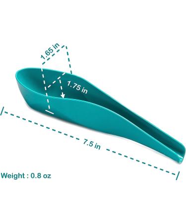 Turquoise Reusable Pee Funnel: Stand to Pee with Ease for Women, Non Binary, & Trans Men | Made in USA | Perfect for Camping & Music Festivals - Buy Online on GoSupps.com