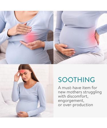 Navaris Thermo Pads Chest Pillow - 2 Gel Pearl Warming Pillows for Breastfeeding | Reusable Breastfeeding Accessories - Pink - Buy Online on GoSupps.com