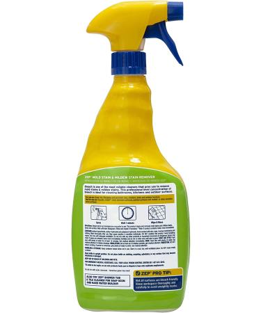 Zep Mold and Mildew Stain Remover 32oz (Pack of 2) - Professional Strength No Scrub Formula - Buy Online on GoSupps.com