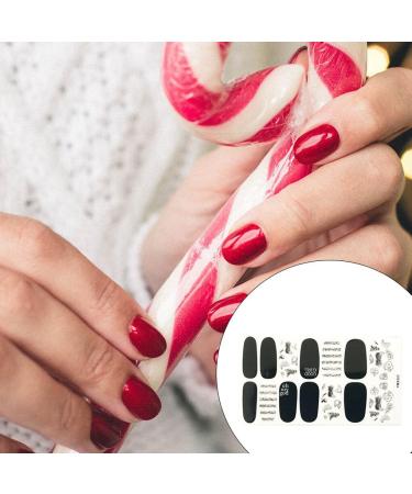 dijiusidy Nail Art Stickers Self-Adhesive Fingernail Decal with Strap Glue DIY Art Decor Full Cover Manicure Kits for Women Girls YMX223 - Buy Online on GoSupps.com