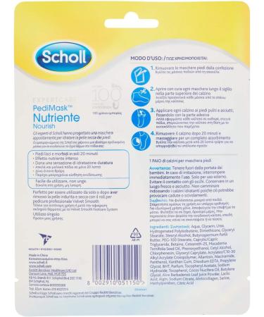 Pedimask Nourishing Foot Mask with Macadamia Oil - Buy Online on GoSupps.com