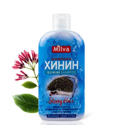 Quinine-Power Faster Hair-Growth Shampoo - Reduces Hair-Shedding  Stimulates Growth - 200ml by Milva
