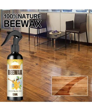 Beeswax Spray 120ml Wood Seasoning Beewax Spray Natural Micro Beeswax Furniture Polish and Cleaner Furniture Polish Cleaner Bees Wax Polish for Wood - Buy Online on GoSupps.com