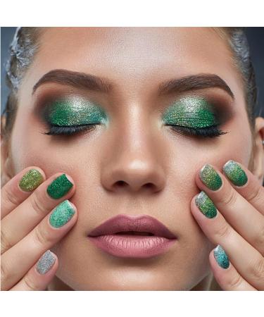 OSALADI 6pcs Eye Shadow Set - Sparkle Korean Glitter Makeup Tools | Liquid Eyeshadow & Highlighter for Vibrant Looks - Buy Online on GoSupps.com