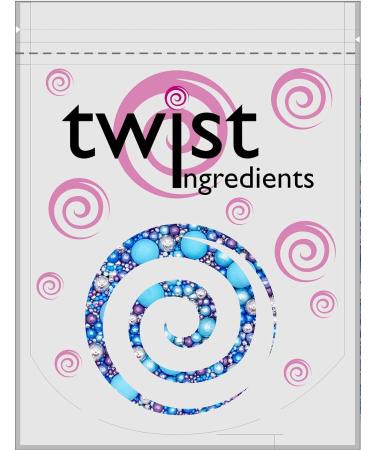 Twist Ingredients - Pearls Mix - Twinkle Mermaid Cake Topper Sprinkles - 1kg Edible Pearl Ball Cupcake Decorations - Metallic Shimmer Purple Blue & Silver Mix - Buy Online on GoSupps.com
