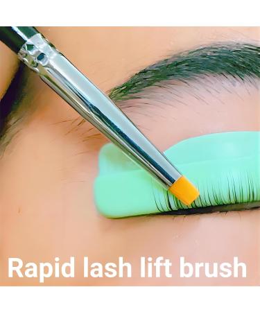 Lash Lift Tool & Y Brush Replacement - Reusable Laminator Brush for Neat Glue Application & Eyelash Lifting | 100+ Uses - Black - Buy Online on GoSupps.com