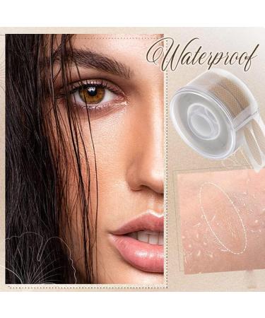 Anjoize Eyelid Lift Eyelid Tape Eye Lift Tape for Droopy Lids Waterproof Eyelid Lifter Strips 600Pairs Transparent Natural Double Eyelid Sticker (Round box-Semiround model) - Buy Online on GoSupps.com