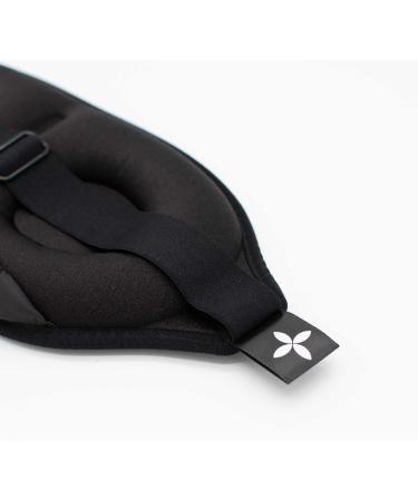 Shapevital 3D Sleep Mask Deluxe - Black Eye Mask for Women & Men Comfortable Blindfold for Side Sleepers Perfect for Travel - Buy Online on GoSupps.com