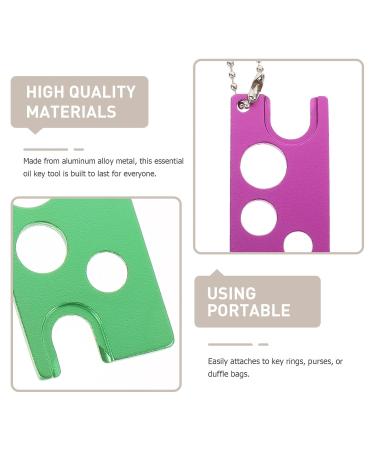 Buy Beaupretty 6 Pcs Essential Oil Bottle Opener - Universal Key Fob & Caps Remover for Roller Balls - Perfect Tool for Essential Oils - Durable Aluminum Alloy - International Shipping Available - Buy Online on GoSupps.com