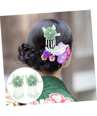 FRCOLOR Hanfu Hair Clip Pairs Antique pair clip flower pearl hairpins bedazzler Alligator Clamps jewelry chinese clips classical Miss Glass Chinese Hairpin - Buy Online on GoSupps.com