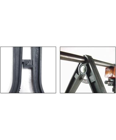 UTG TL-BP70 Unisex Bipod - Synthetic Clamp Black One Size | Premium Shooting Accessory for Accurate Aim - Buy Online on GoSupps.com