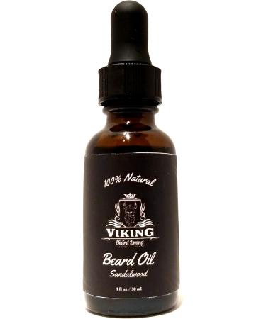 Beard Oil - Styling Growth Conditioner for Men - Sandalwood Scent Made With Jojoba & Argan Oils - Buy Online on GoSupps.com