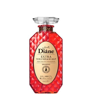 Moist Diane Extra Volume & Scalp Sulfate Free Shampoo - Organic Argan Oil & Herbal Essence - 15.2 Fl Oz - Made in Japan - For Men & Women - Buy Online on GoSupps.com