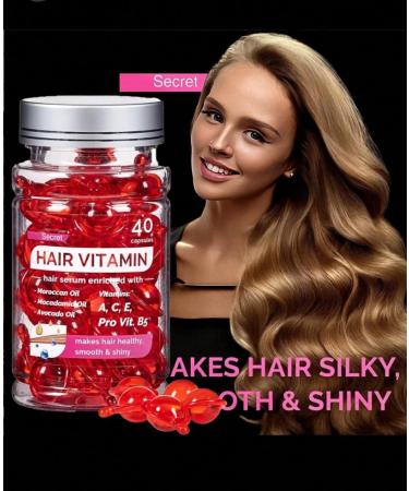 Shop Peque o Red Hair Serum Vitamin Capsules - Boost Shine & Nourishment | International Shipping Available - Buy Online on GoSupps.com