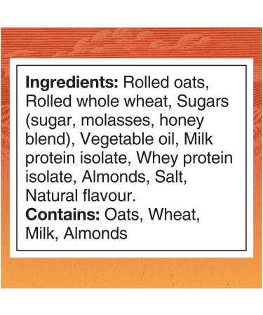 Quaker Harvest Crunch Protein Granola Cereal - Oat Honey & Almond 325g Oat Honey & Almond 325 g (Pack of 1) - Buy Online on GoSupps.com