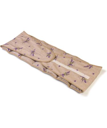 Cherry Core Pillow & Heating Belt - 135cm Velcro Fastener | 7 Chamber XXL Grain Cushion for Back Pain Relief - Country House Style Romance - Buy Online on GoSupps.com