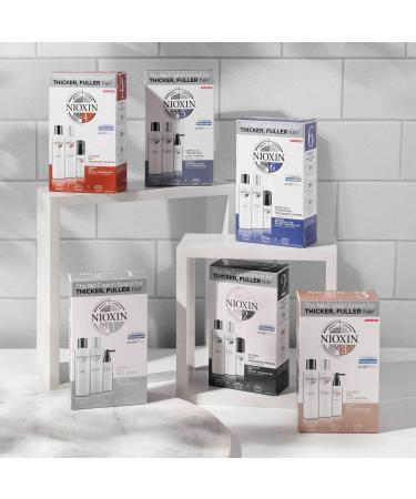 Nioxin System 2 Loyalty Kit: Natural Hair Treatment for Progressed Thinning | Scalp Therapy | Hair Thickening Treatment - 3-Part System - Buy Online on GoSupps.com