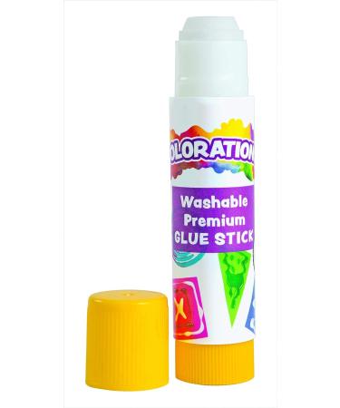 Colorations Washable Glue Sticks Premium Classroom Art Supplies Safe Easy-To-Spread Adhesive Preschool School Projects Crafts Scrapbook Glue White Glue Stick Dries Clear Bulk 50 Pack White Pack of 50 - Buy Online on GoSupps.com