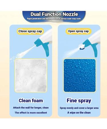 Skfe Bath Cleaner Spray Skfe Bathroom Cleaning Spray Bathroom Descaler Cleaner Bathroom Descaler Stubborn Stains Cleaner Stubborn Stains Cleaner Bathroom for Toilet Bath Shower 2PCS - Buy Online on GoSupps.com