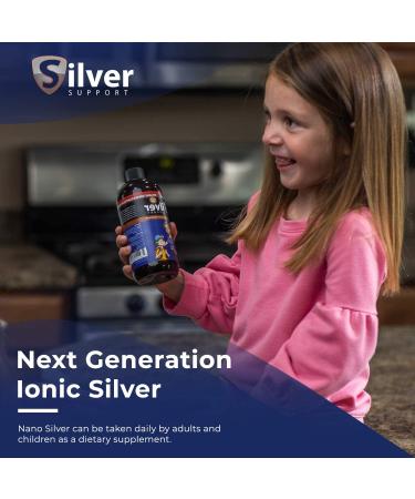 Nano Ionic Silver Immune Booster for Kids, Pets & Adults - Enhance Wellness with Next Generation Technology - 32oz - Buy Online on GoSupps.com
