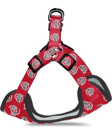 Ohio State Buckeyes Extra Small NCAA Dog Harness | Adjustable Comfortable & Durable | Official Licensed Product | Perfect Gift Idea - Buy Online on GoSupps.com